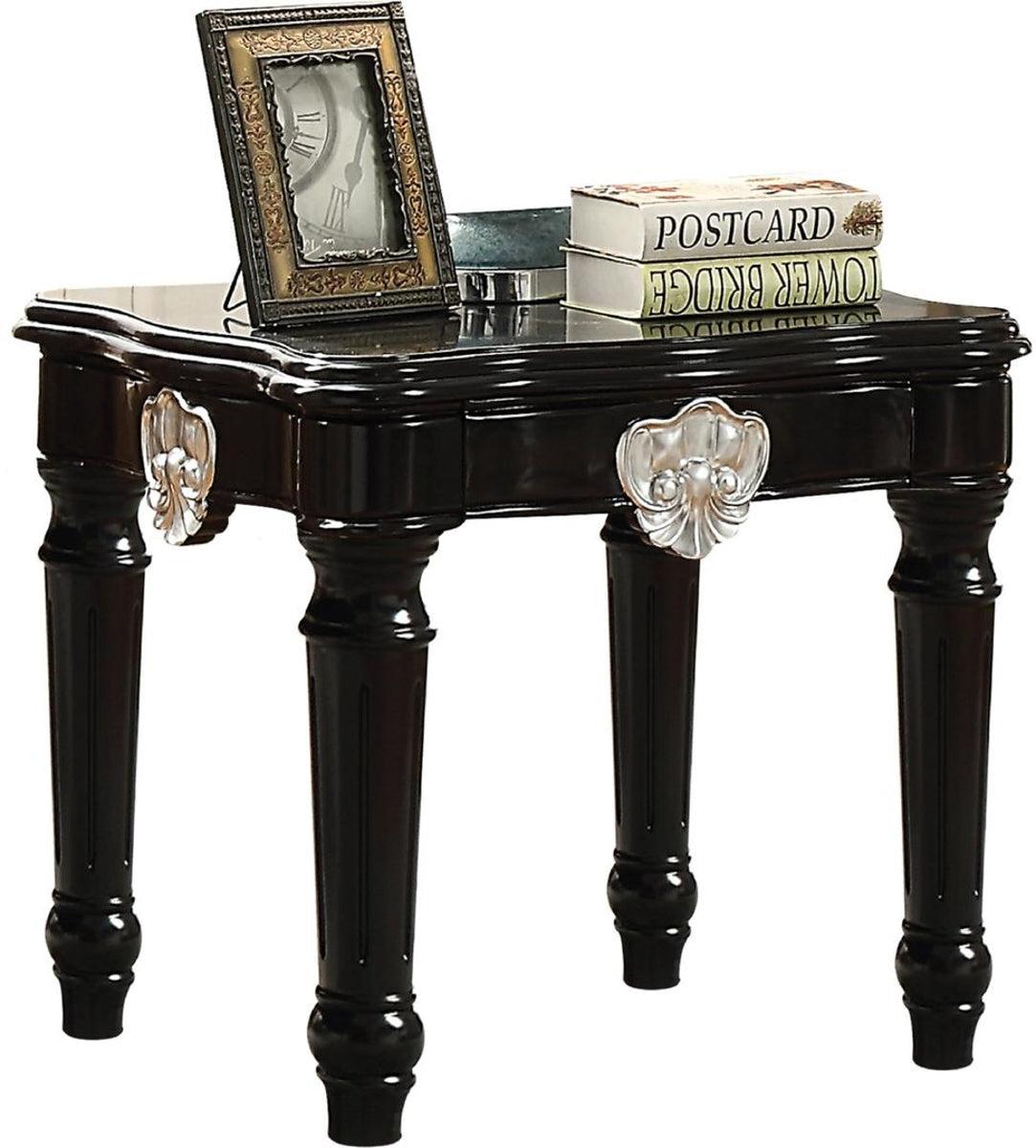 Acme Furniture Ernestine End Table in Black 82112 - galleria furniture outlet