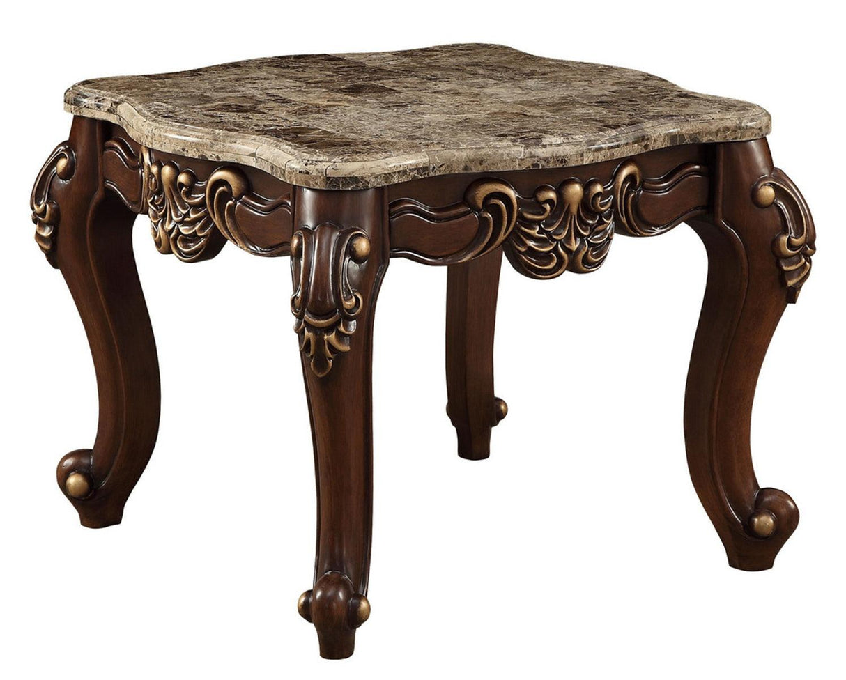 Acme Furniture Mehadi End Table in Walnut 81697 - galleria furniture outlet