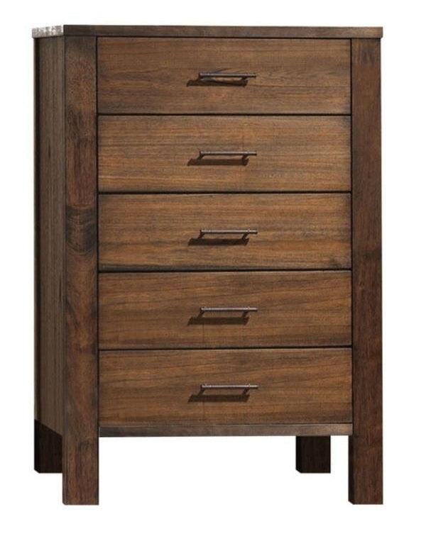 Acme Merrilee 5-Drawer Chest in Oak 21686 - galleria furniture outlet