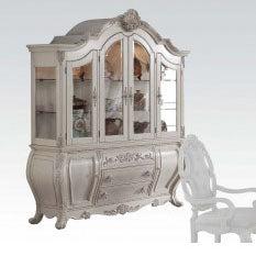 Acme Ragenardus Hutch and Buffet in Antique White 61284 - galleria furniture outlet