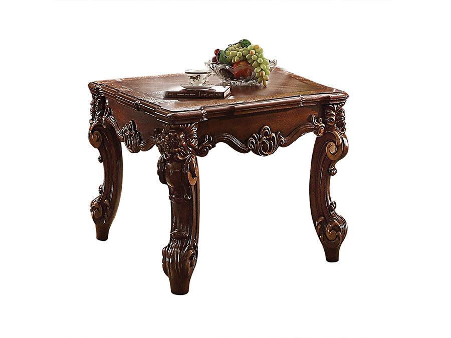 Acme Vendome End Table in Cherry 83131 - galleria furniture outlet