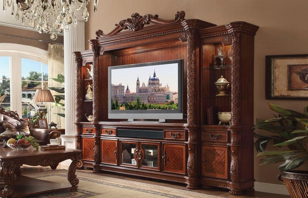 Acme Vendome Entertainment Center in Cherry 91315 - galleria furniture outlet