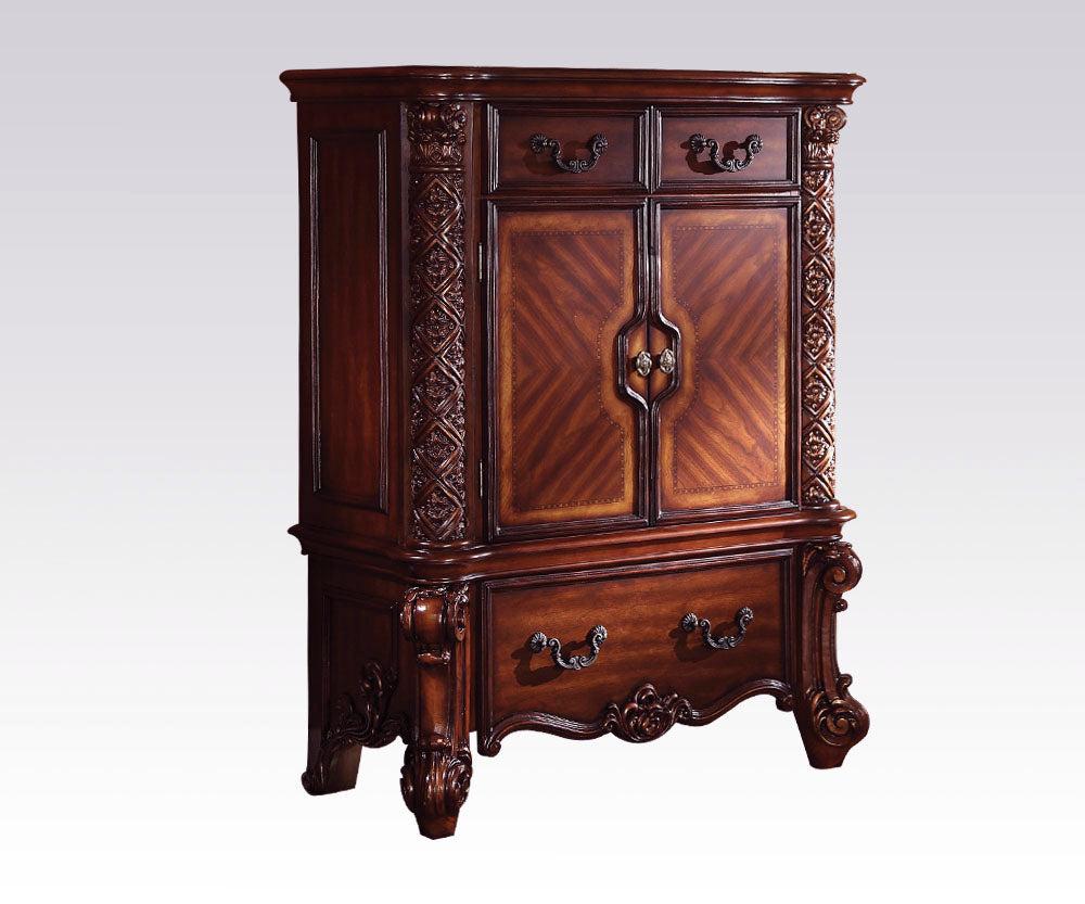 Acme Vendome Traditional Drawer Chest in Cherry 22006 CLOSEOUT - galleria furniture outlet
