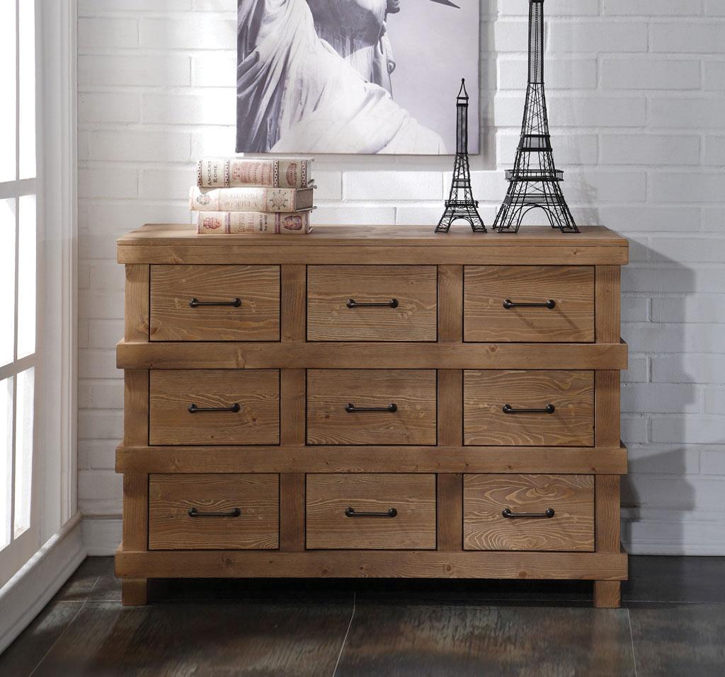 Adams Antique Oak Dresser - galleria furniture outlet