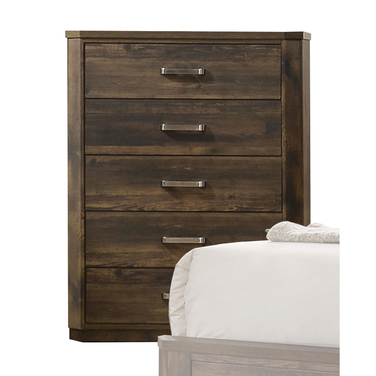 Elettra Rustic Walnut Chest - galleria furniture outlet
