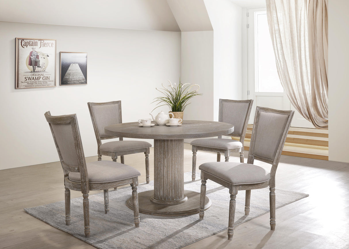 Gabrian Reclaimed Gray Dining Table - galleria furniture outlet