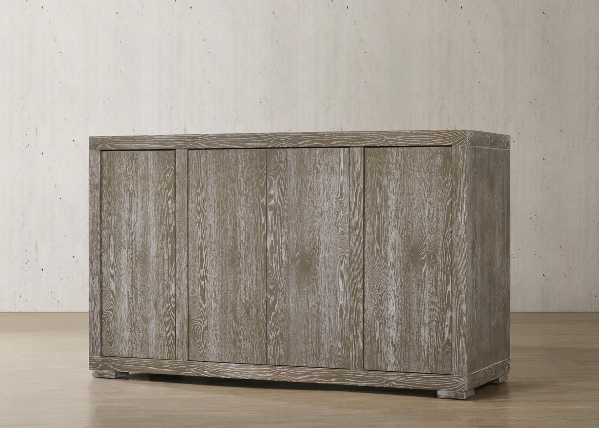 Gabrian Reclaimed Gray Server - galleria furniture outlet