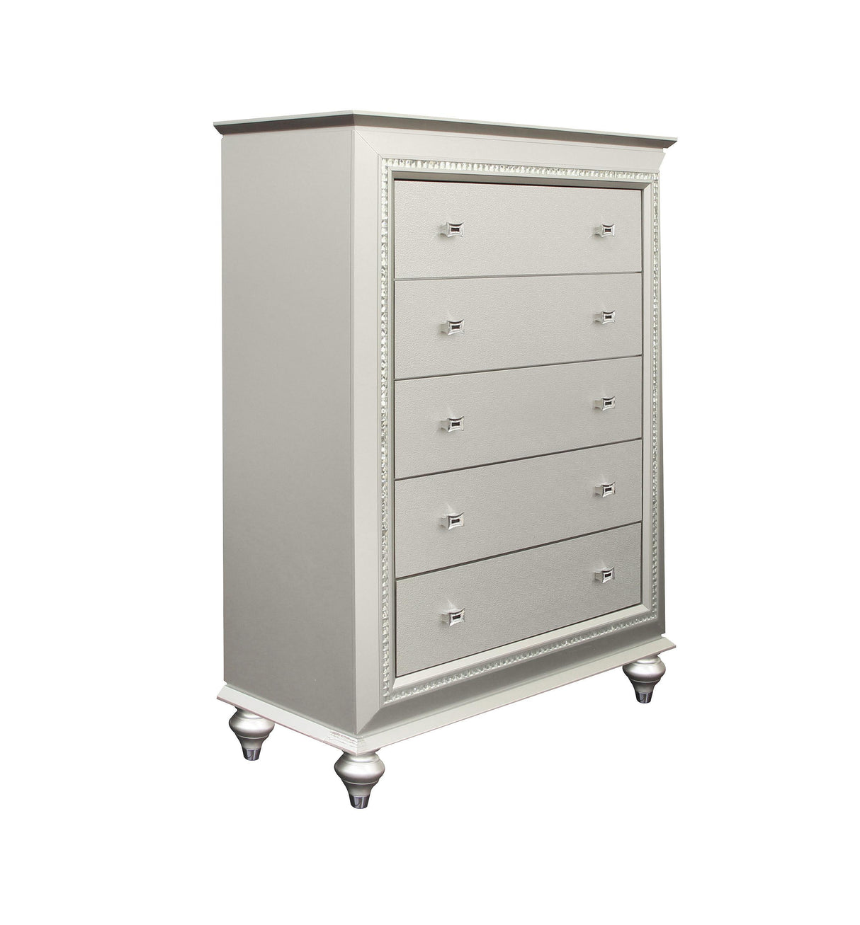 Kaitlyn Champagne Chest - galleria furniture outlet
