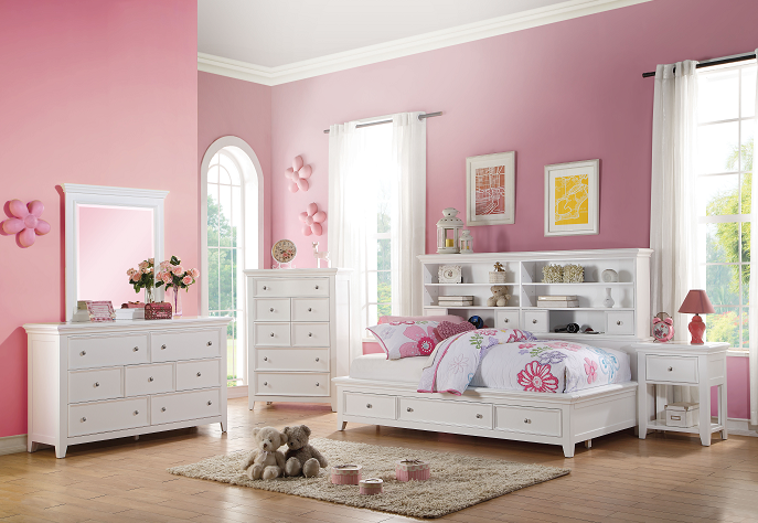 Lacey White Daybed (Twin Size)