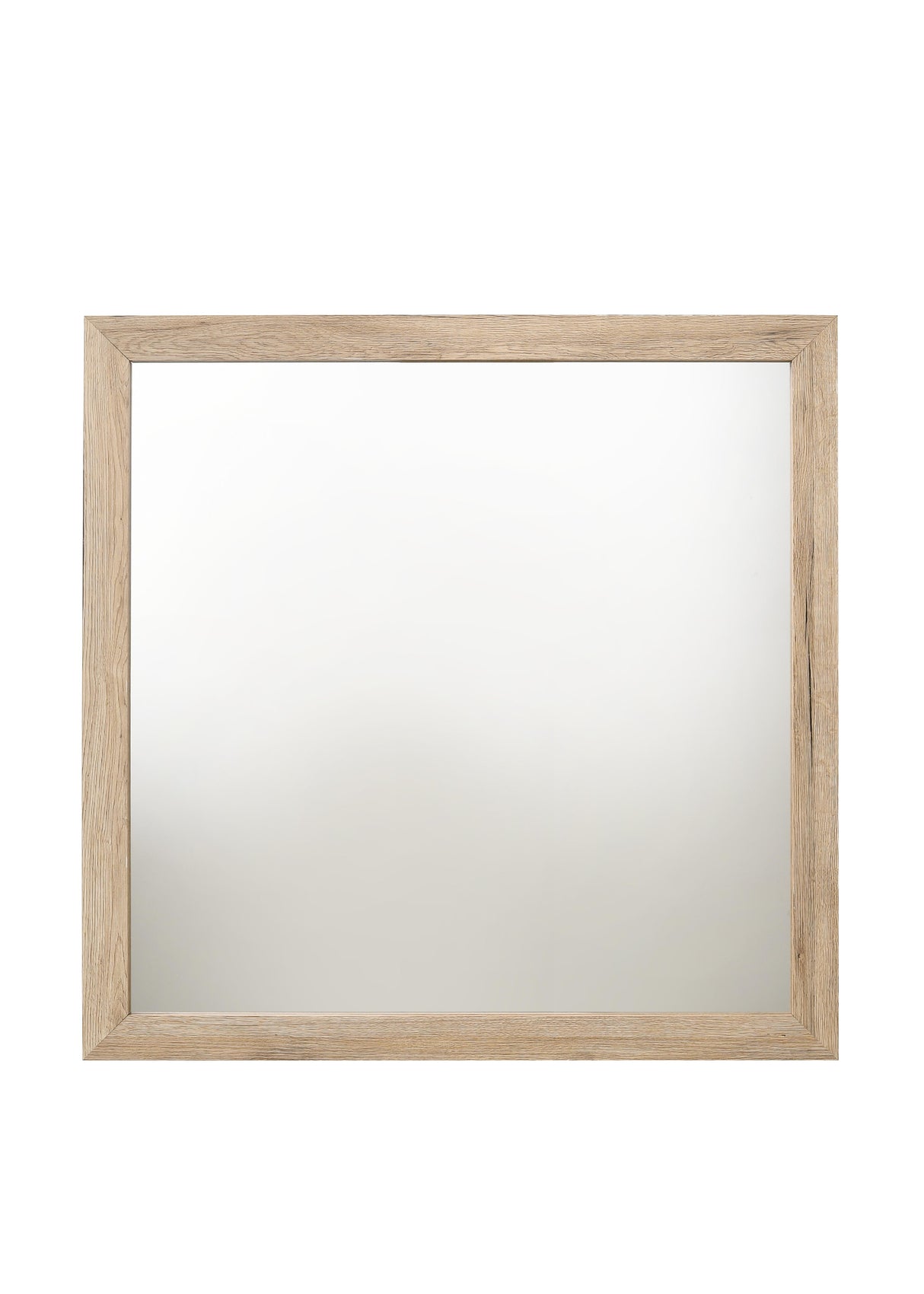 Miquell Natural Mirror - galleria furniture outlet