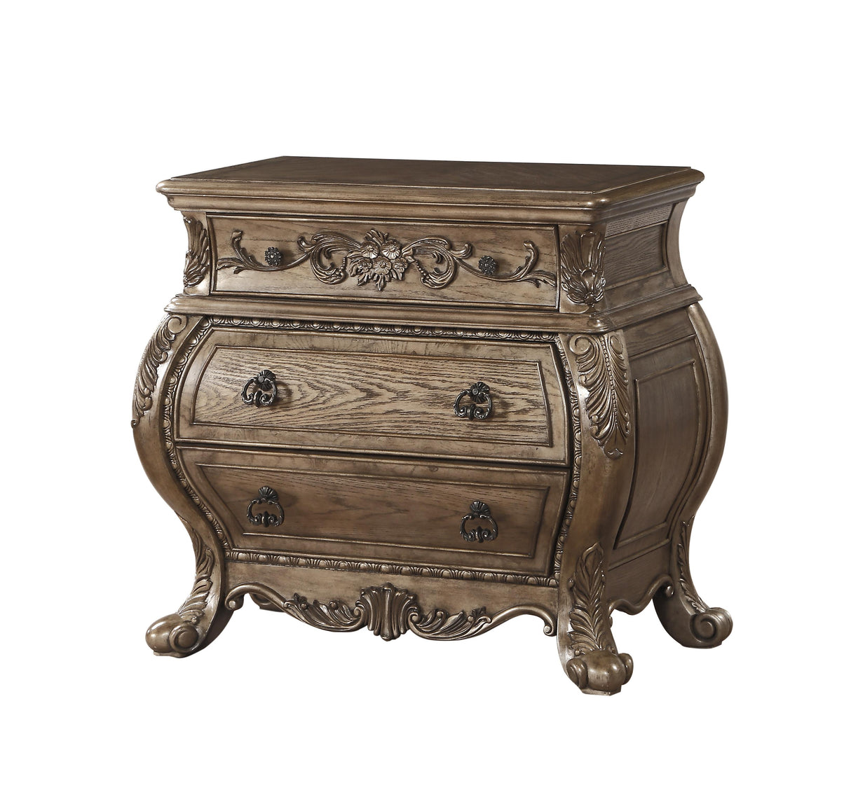 Ragenardus Vintage Oak Nightstand - galleria furniture outlet