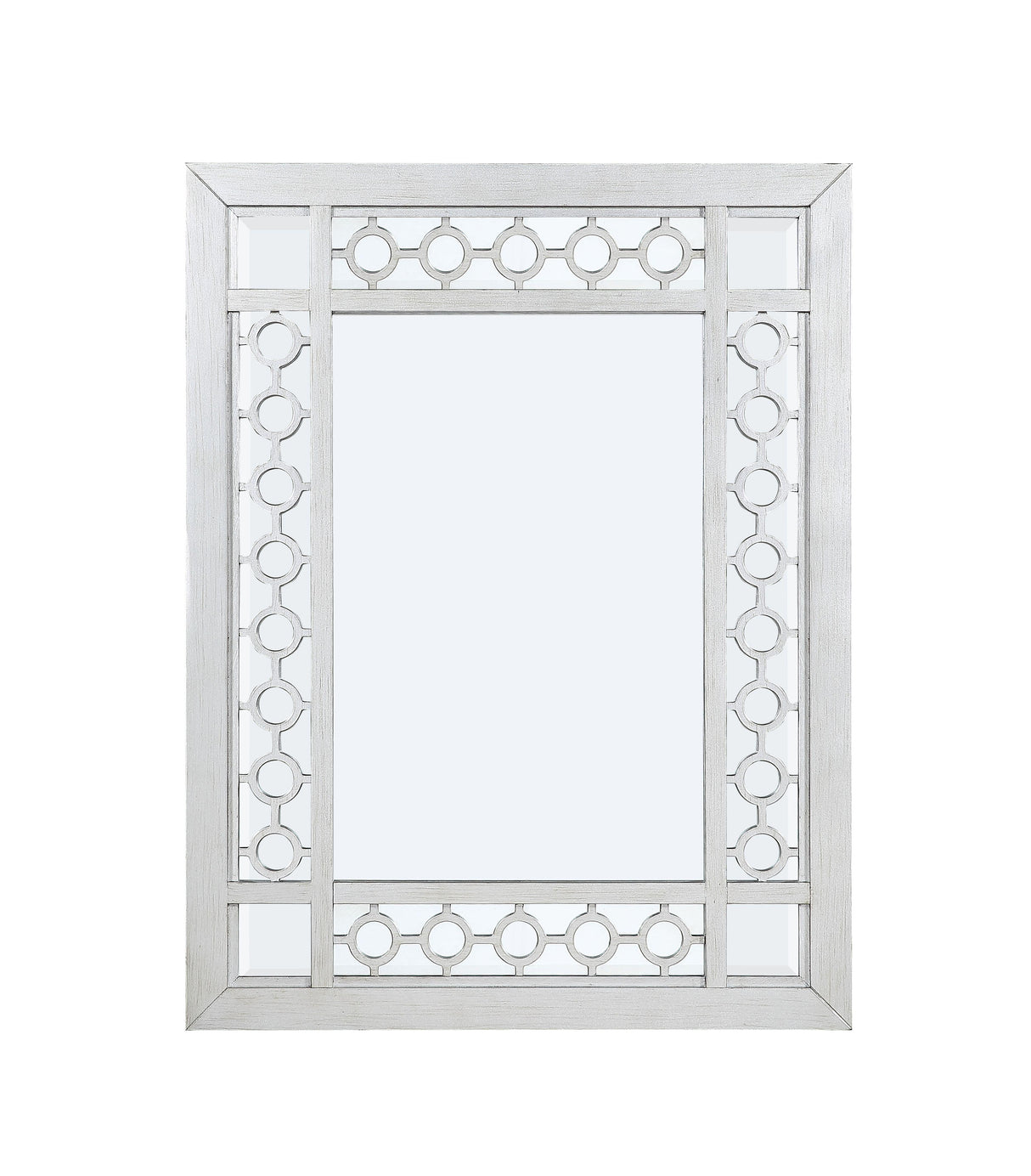 Varian Mirrored & Antique Platinum Mirror