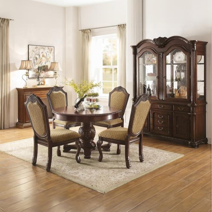 Chateau De Ville Espresso Hutch & Buffet - galleria furniture outlet
