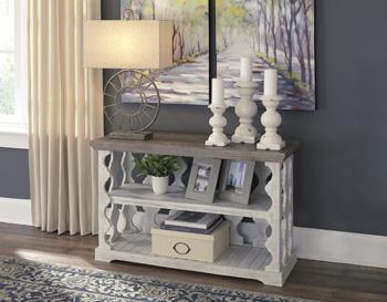 Havalance Sofa/Console Table - galleria furniture outlet