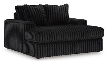 Midnight-Madness Oversized Chaise - galleria furniture outlet