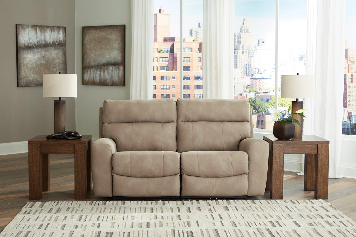 Next-Gen DuraPella Power Reclining Sectional Loveseat - galleria furniture outlet