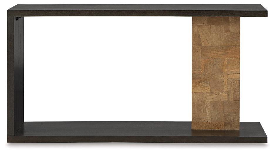 Camlett Console Sofa Table - galleria furniture outlet
