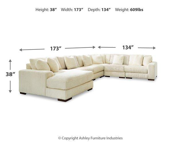 Lindyn Sectional with Chaise - galleria furniture outlet