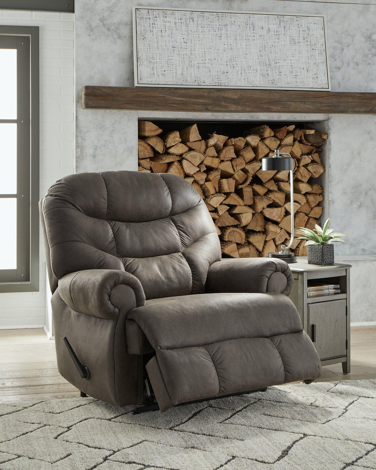 Camera Time Recliner - galleria furniture outlet