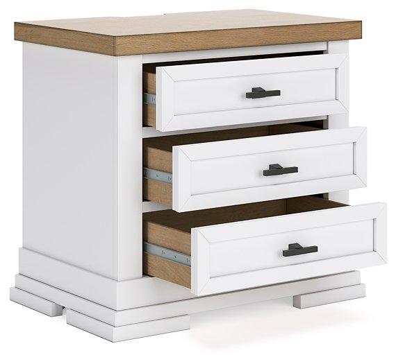 Ashbryn Nightstand - galleria furniture outlet