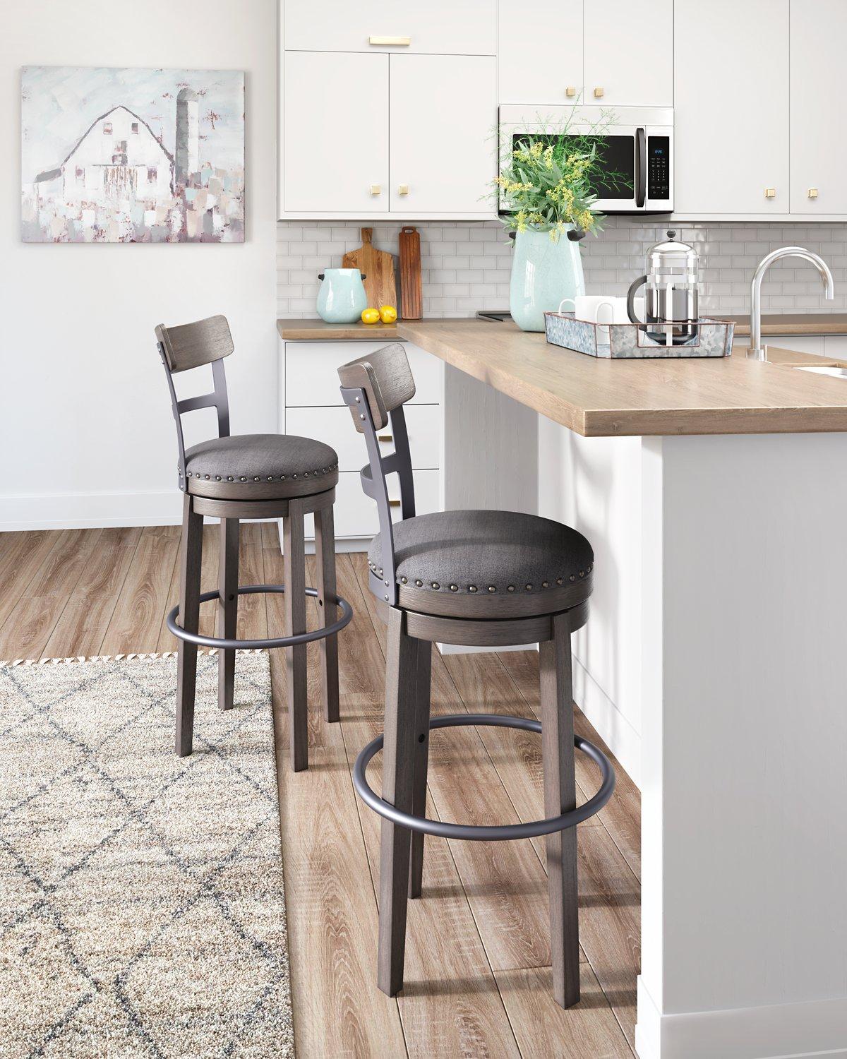 Caitbrook Bar Height Bar Stool - galleria furniture outlet