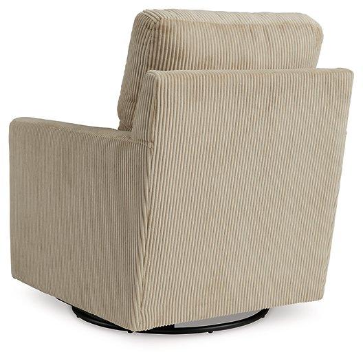 Icaman Swivel Accent Chair - galleria furniture outlet