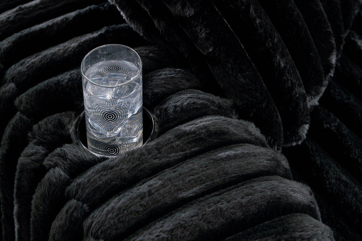 Midnight-Madness Oversized Chaise - galleria furniture outlet