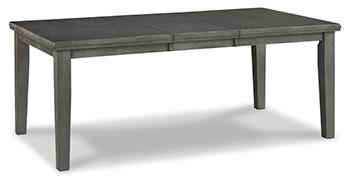Hallanden Dining Extension Table - galleria furniture outlet