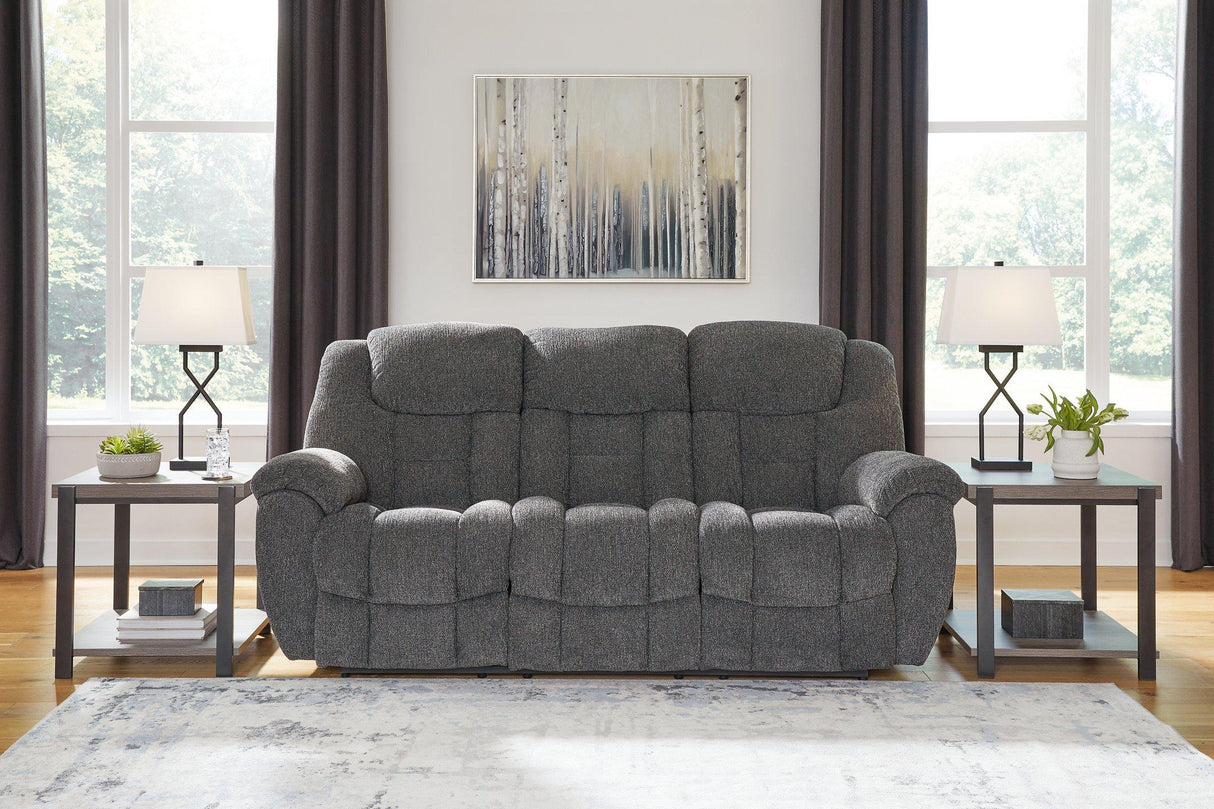 Foreside Reclining Sofa - galleria furniture outlet