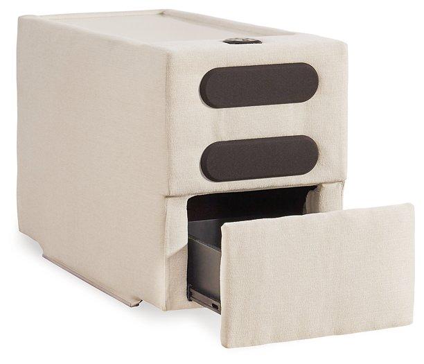 Modmax 5 Piece Sectional with Audio Console - galleria furniture outlet