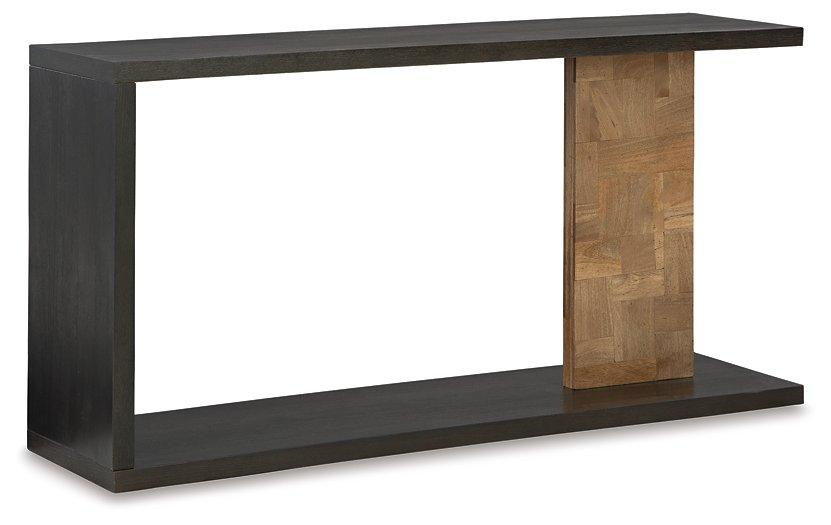 Camlett Console Sofa Table - galleria furniture outlet