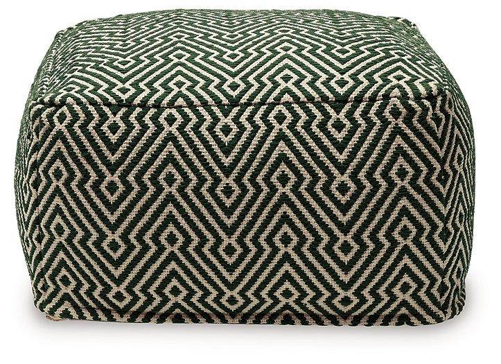 Abacy Pouf - galleria furniture outlet