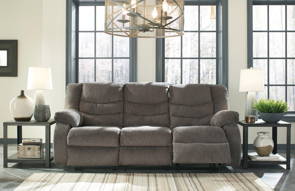 Tulen Reclining Sofa - galleria furniture outlet