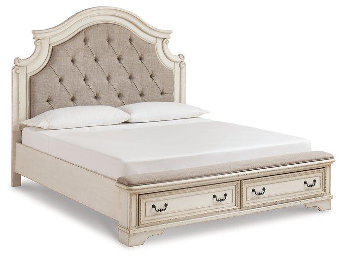 Realyn Upholstered Bed - galleria furniture outlet