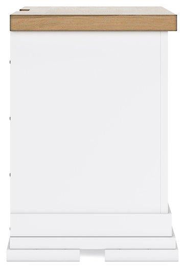 Ashbryn Nightstand - galleria furniture outlet