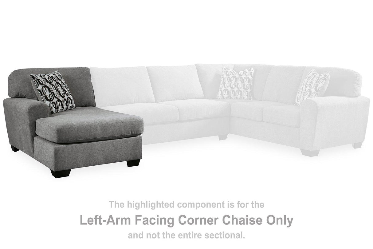 Birkdale Court Sectional with Chaise - galleria furniture outlet