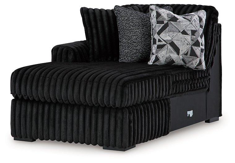 Midnight-Madness Super Chaise - galleria furniture outlet