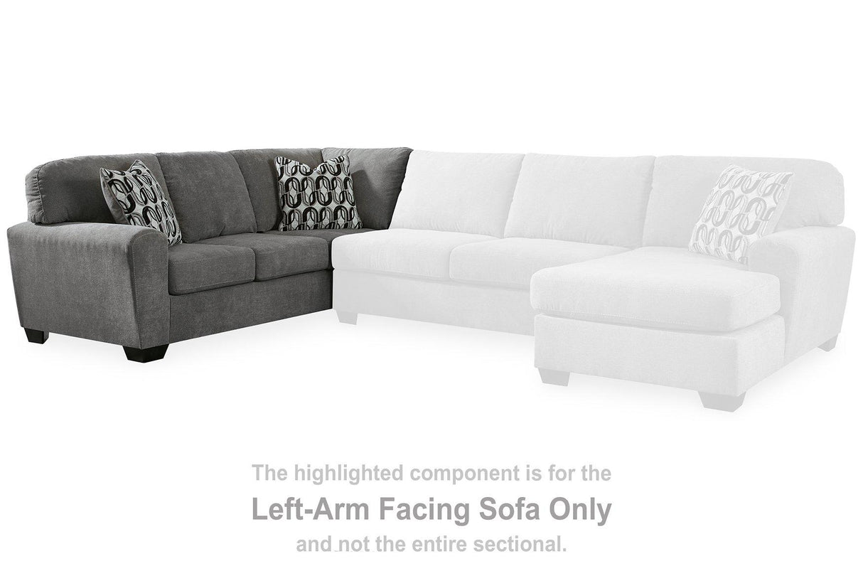 Birkdale Court Sectional with Chaise - galleria furniture outlet