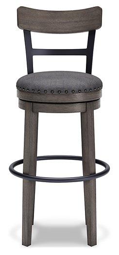 Caitbrook Bar Height Bar Stool - galleria furniture outlet