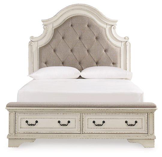 Realyn Upholstered Bed - galleria furniture outlet