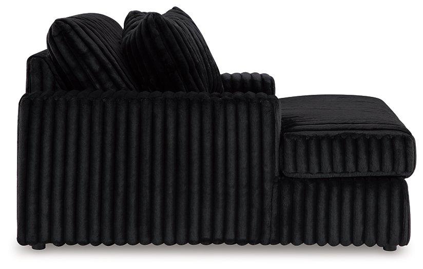 Midnight-Madness Oversized Chaise - galleria furniture outlet