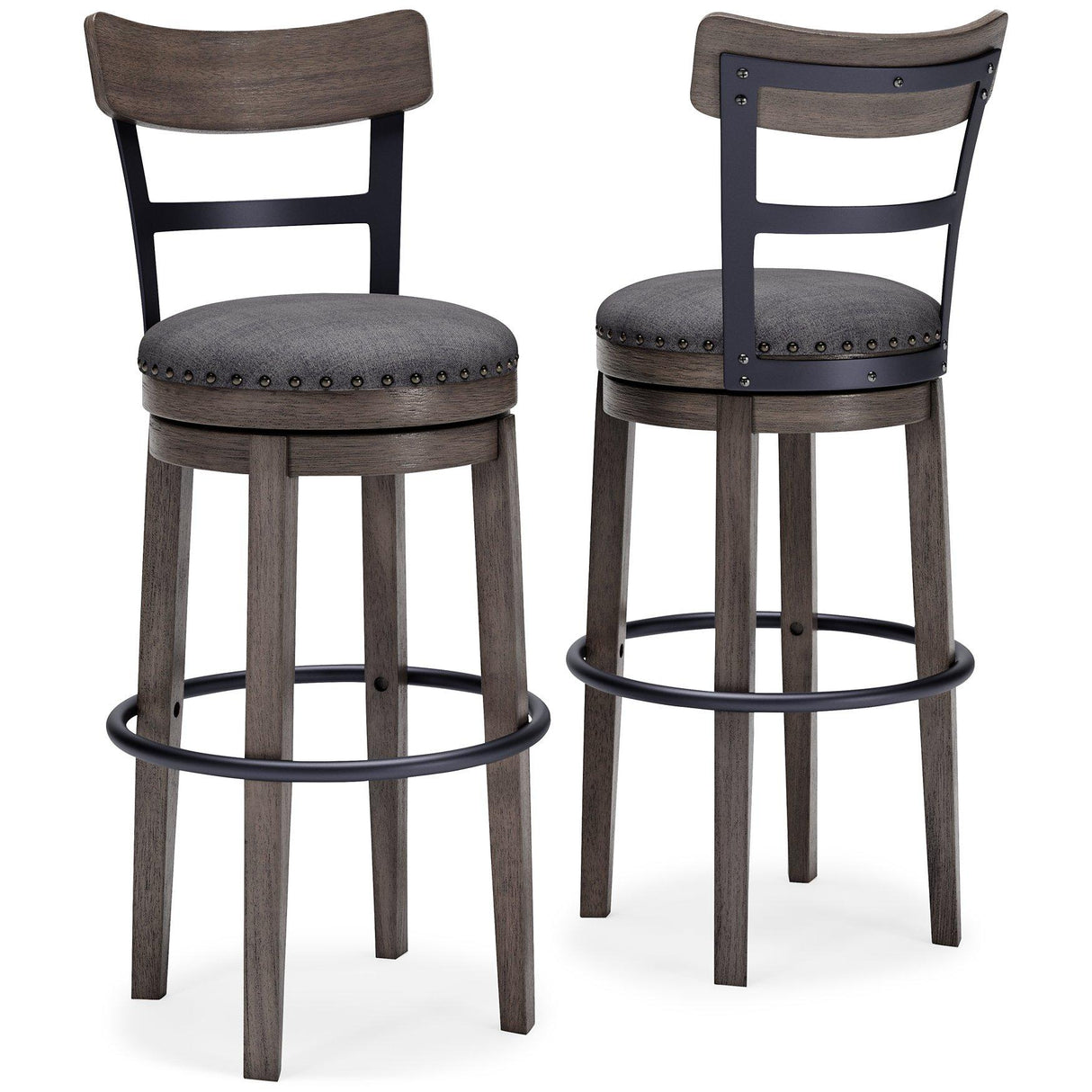 Caitbrook Bar Height Bar Stool - galleria furniture outlet