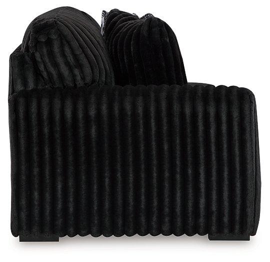 Midnight-Madness Sectional with Chaise - galleria furniture outlet