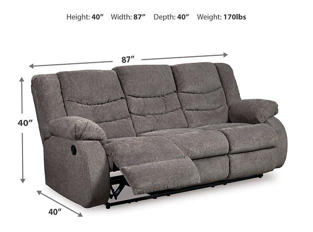Tulen Reclining Sofa - galleria furniture outlet