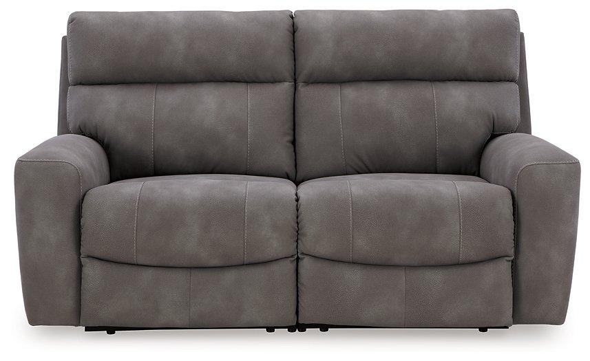 Next-Gen DuraPella Power Reclining Sectional Loveseat - galleria furniture outlet