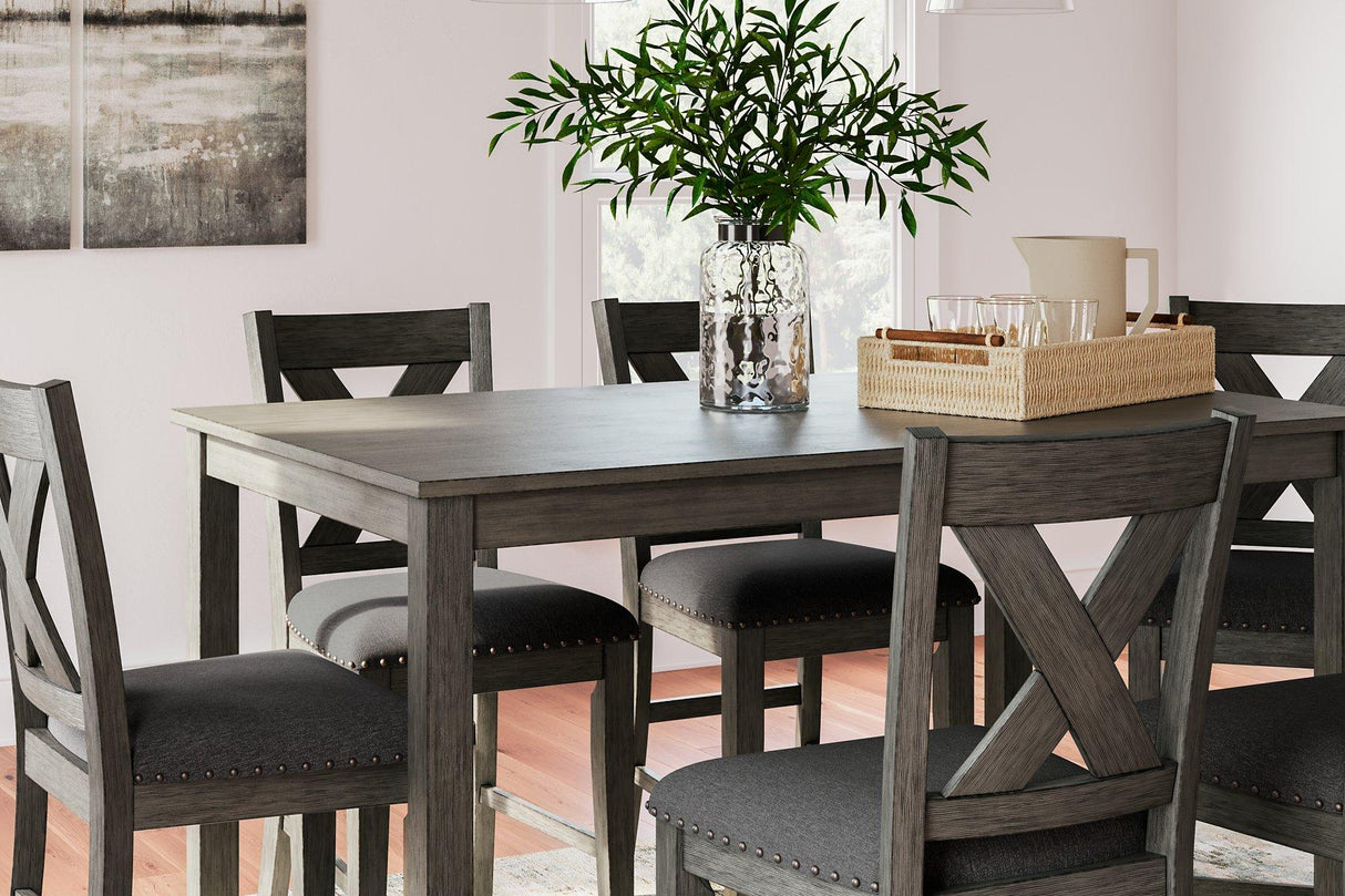 Caitbrook Counter Height Dining Table and Bar Stools (Set of 7) - galleria furniture outlet