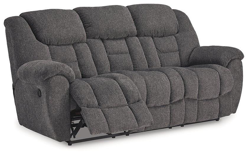Foreside Reclining Sofa - galleria furniture outlet