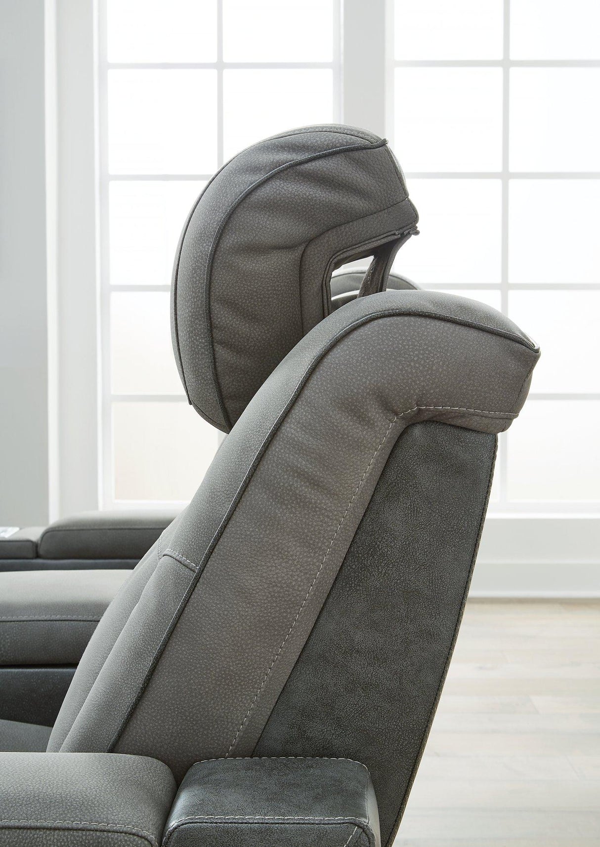 Next-Gen DuraPella Power Reclining Loveseat with Console - galleria furniture outlet