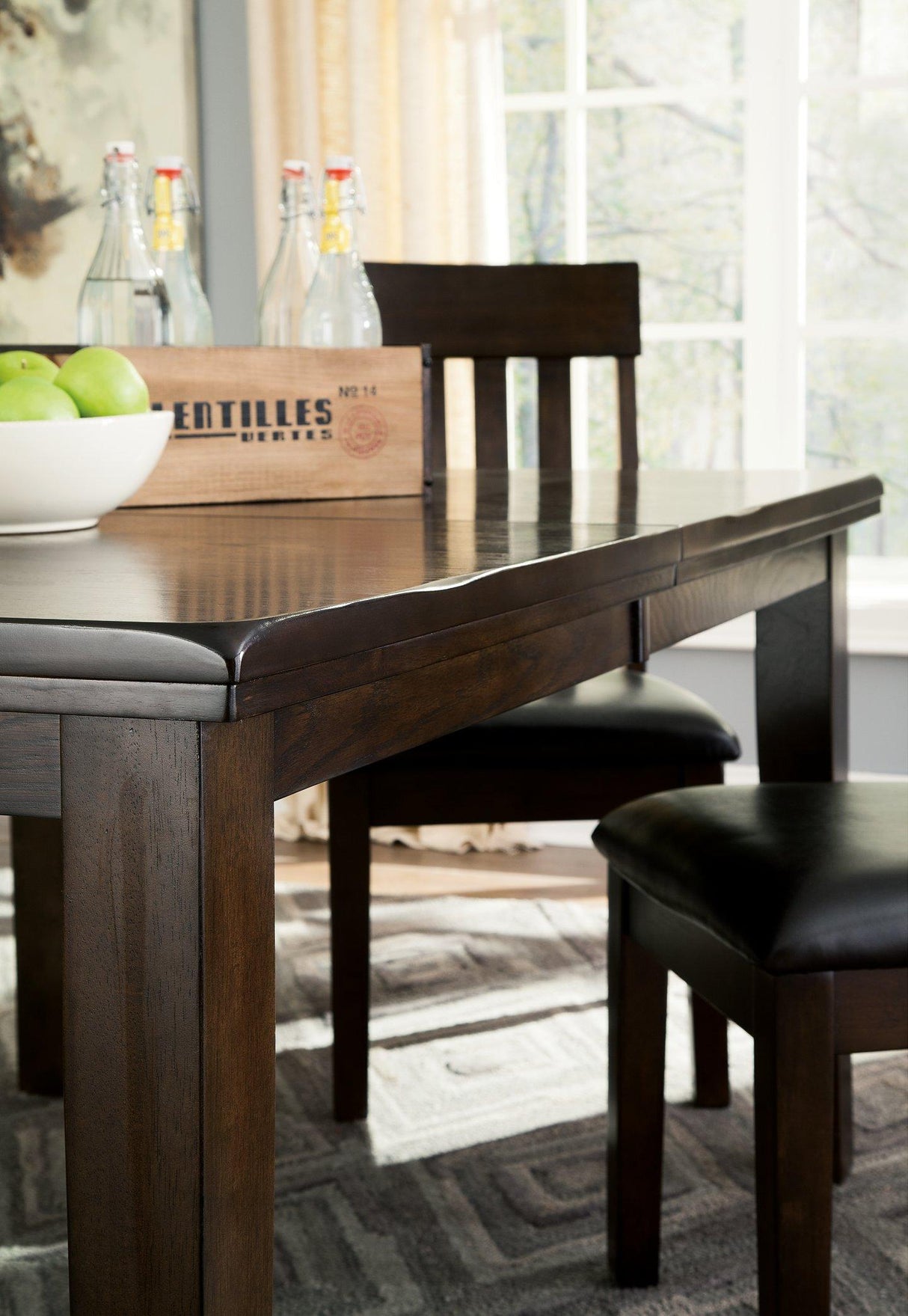 Haddigan Dining Extension Table - galleria furniture outlet