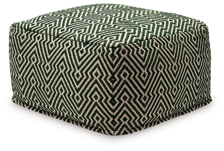 Abacy Pouf - galleria furniture outlet